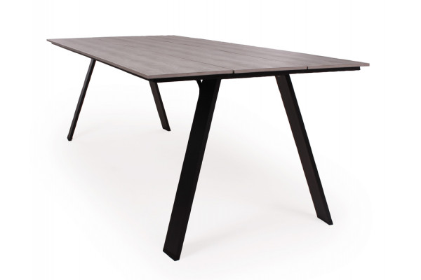 Diva Garden Table - 100 by 220 cm - Gray