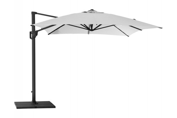 Caneline Hyde luxe hanging parasol 3x4 - Dusty...