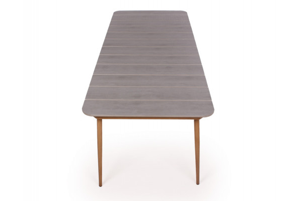 Dylan Table - 90 by 221 cm - Grey