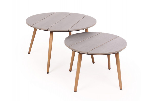 Dylan Couch Tables - two. - Grey