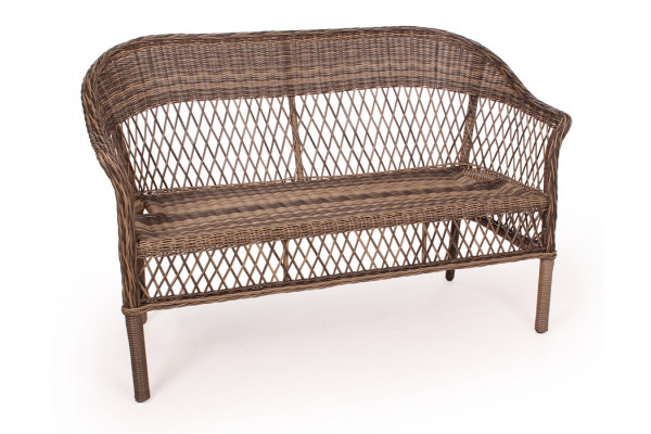 Valencia Bench BROWN – 2 Seater - incl....