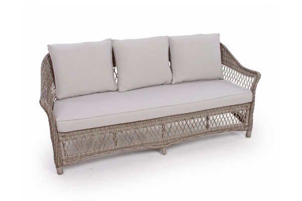 Valencia Sofa Set LIGHT GREY – incl. cushions