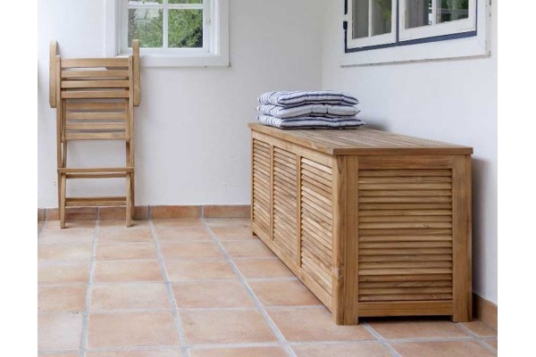 Teak Cushion Box