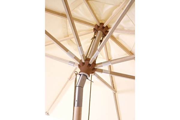 Sanne parasol 3,3 meter - Nature olefin