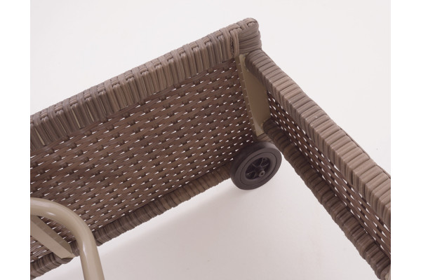 Sunny Sunbed DUSTY – 2 Line