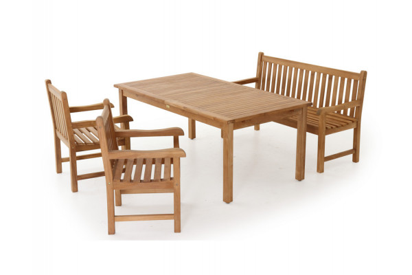 Conjunto de muebles de jardín Alsa Java - teca...