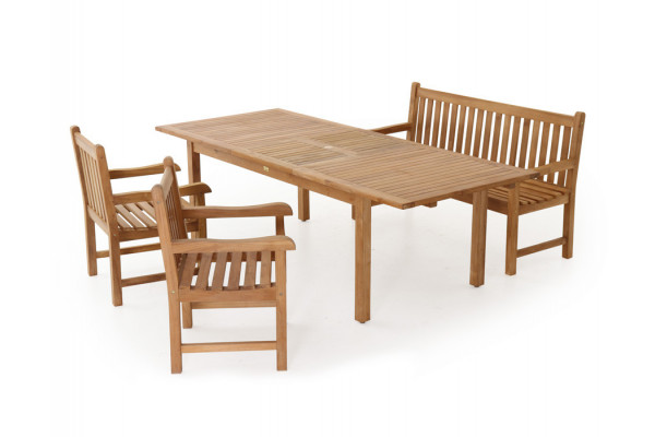 Conjunto de muebles de jardín Alsa Java - teca...