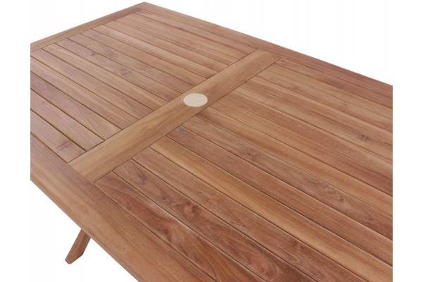 Sofia Teak Folding Table 85x135 cm - Core Teak