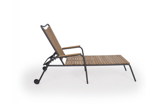 Barcelona Sunbed - Grey