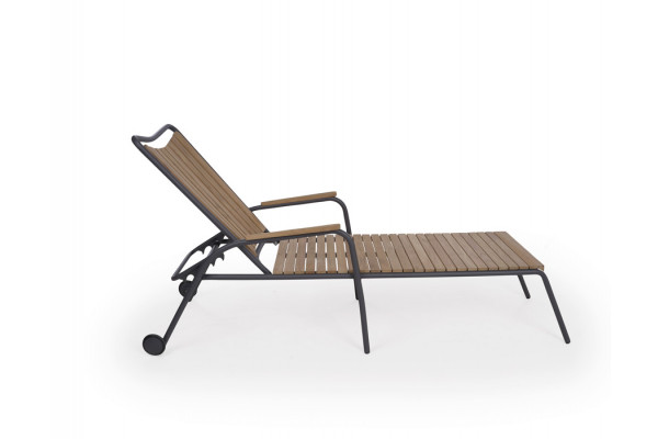 Barcelona Sunbed - Grey