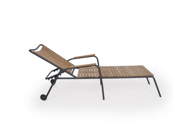 Barcelona Sunbed - Grey