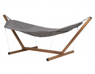 Hammock on aluminum stand