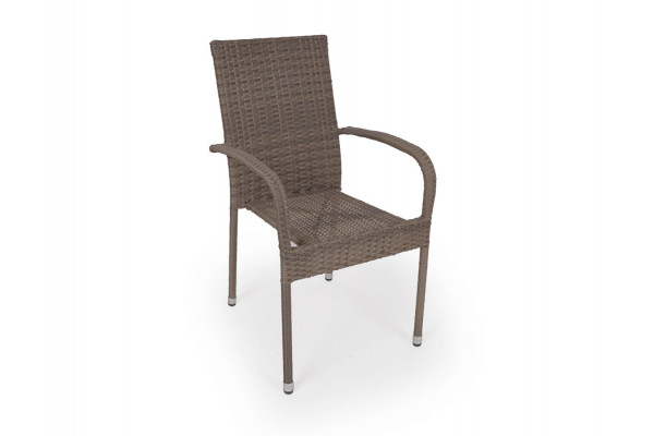 Geneve stacking chair 2 Line - DUSTY