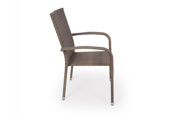 Geneve stacking chair 2 Line - DUSTY