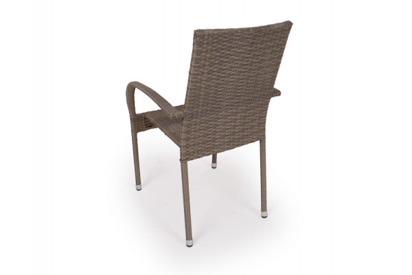 Silla apilable Geneve de 2 líneas - Dusty