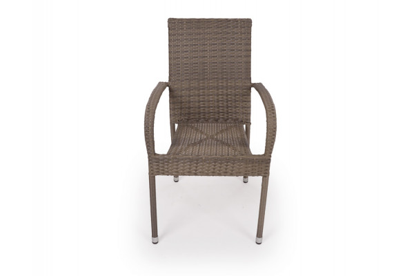 Silla apilable Geneve de 2 líneas - Dusty