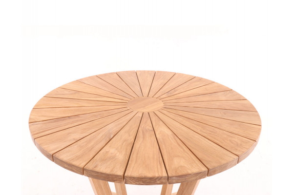 Davenport Table Round 90 cm - Core Teak