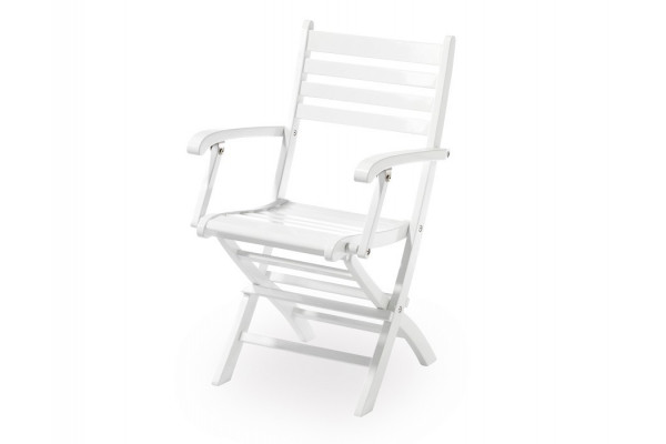 IBIZA WHITE Butterfly Set w/2 chairs w/armrests