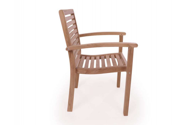 Luna Garden Furniture Set TEAK – 150 cm w/ Pala...