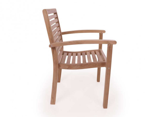 Pala Teak Stabelstole