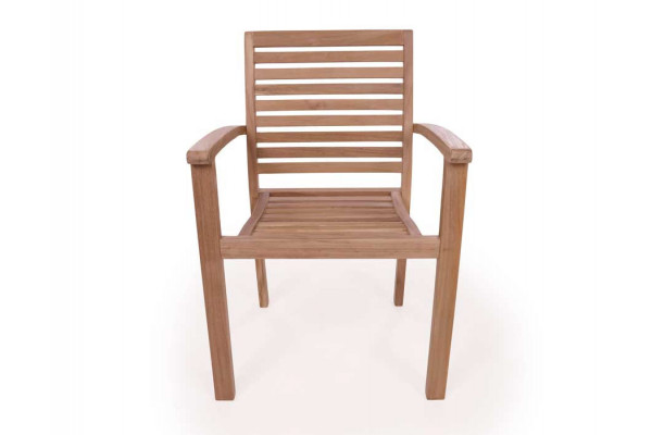 Pala Teak Stabelstole