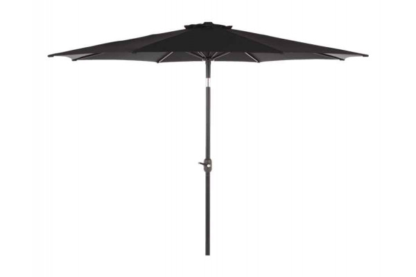 Aluminum parasol m/crank and tilt - 3 metres -...