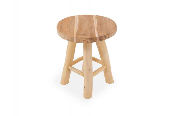 Taburete de teca