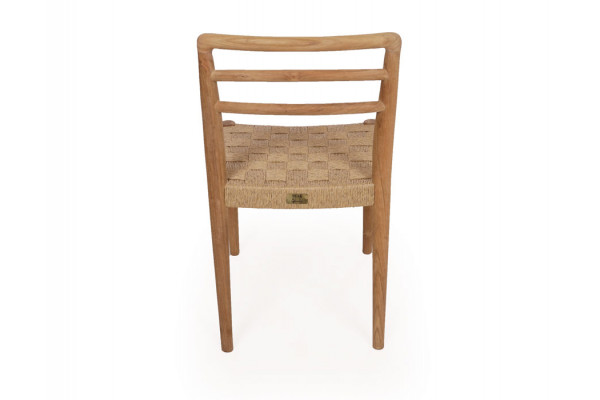 Scandi Dining Chair - Natural Wicker