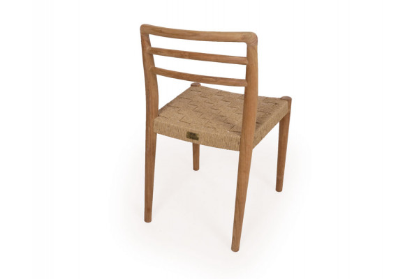 Scandi Dining Chair - Natural Wicker