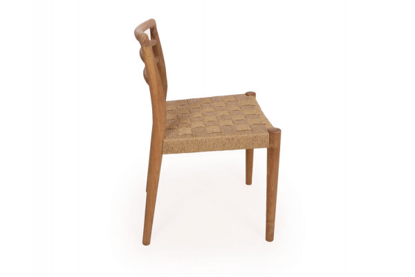 Scandi Dining Chair - Natural Wicker