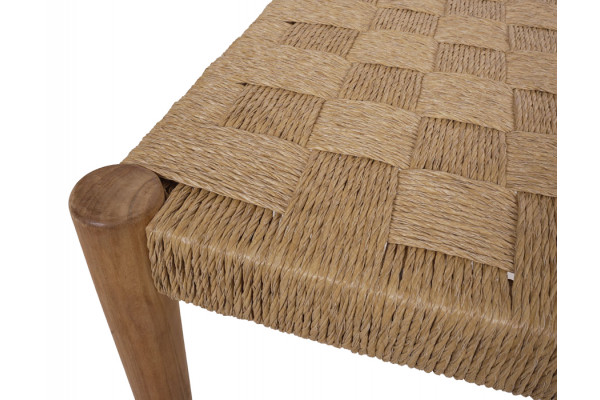 Scandi Dining Chair - Natural Wicker