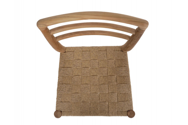 Scandi Dining Chair - Natural Wicker