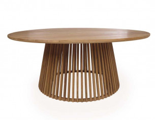 Mesa de jardín Luna Teak -... 2
