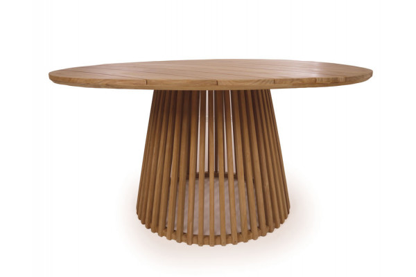 Luna teak garden table - Ø 150 cm