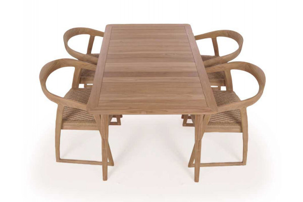 Murcia Venice Teak Garden furniture set -...