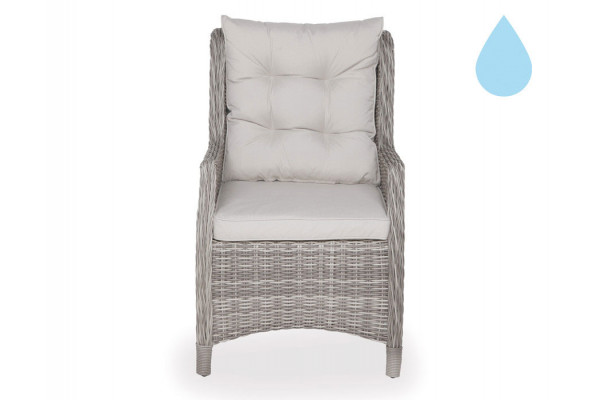 Rio LIGHT GRAY lounge chair with...