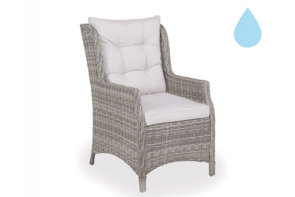 Rio LIGHT GRAY lounge chair with...