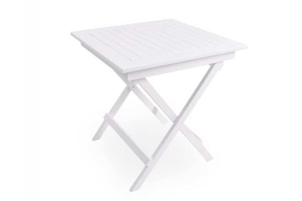 IBIZA WHITE 70x70 Cafe set without armrests