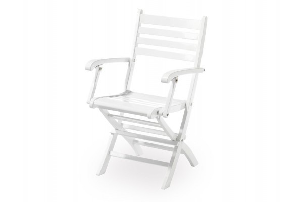 IBIZA WHITE 70x70 Cafe set with armrests