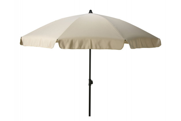 Beach parasol with tilt 200 cm - CREAM COLOURED