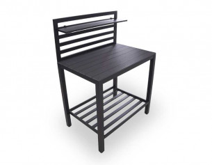 Mary outdoor table with shelf