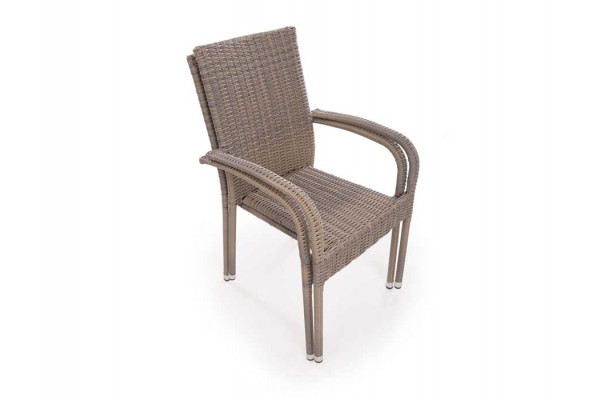 Geneva stacking chair - DUSTY (14058)