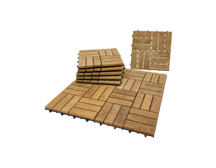 Teak Tile - Sideway