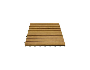 Teak Tile Straight