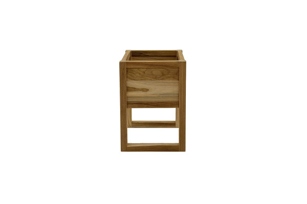 Teak planter