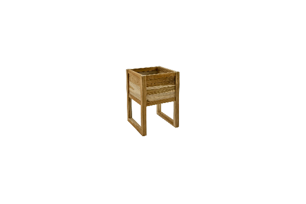 Teak planter