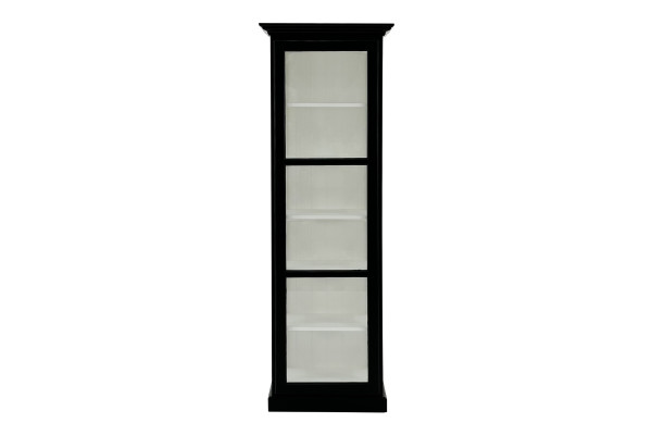 Oliver cabinet black/white - single