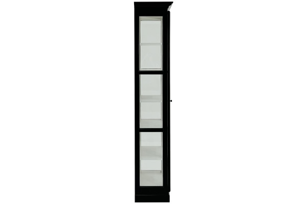 Oliver cabinet black/white - single