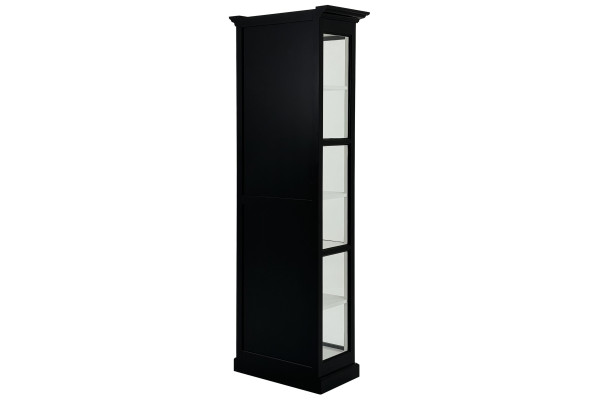 Oliver cabinet black/white - single