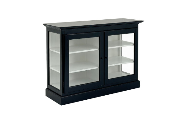 Oliver cabinet Black/White - Low model